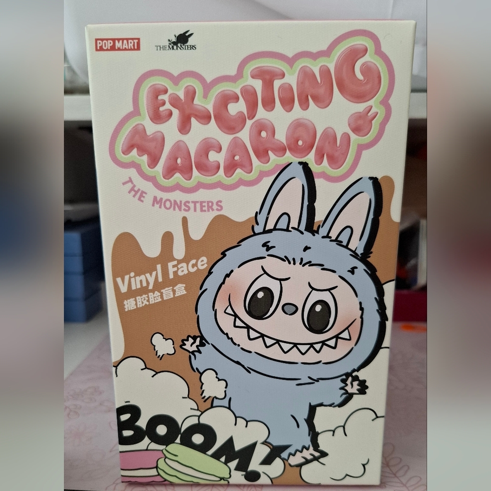 Sealed Popmart Monsters Labubu Exciting Macaron Toffee
